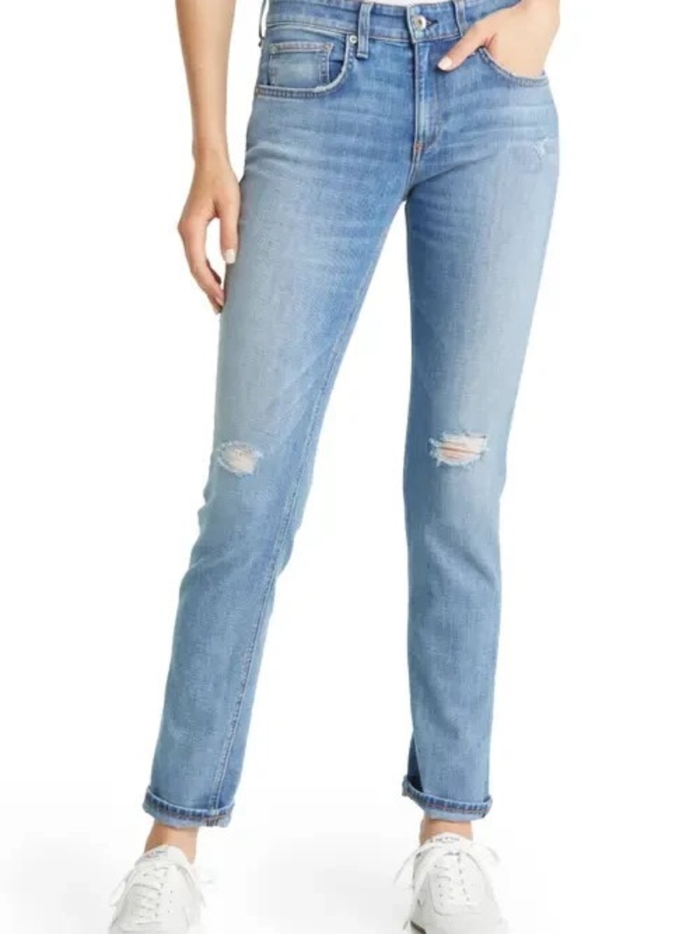 Rag and bone Dre low rise slim boyfriend jeans Y2K